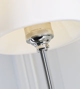 Bryant Vägglampa — Thomas O'Brien for Visual Comfort & Co. — Polished Nickel with White Glass detaljbild