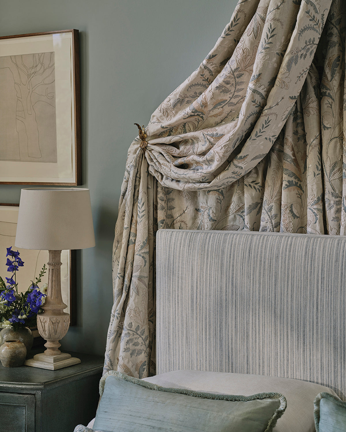 Bucknall miljöbild — Colefax & Fowler tyg