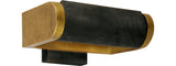 David 7" Art Light Tavelbelysning — Thomas O'Brien for Visual Comfort & Co. — Hand-Rubbed Antique Brass with Bronze Shade