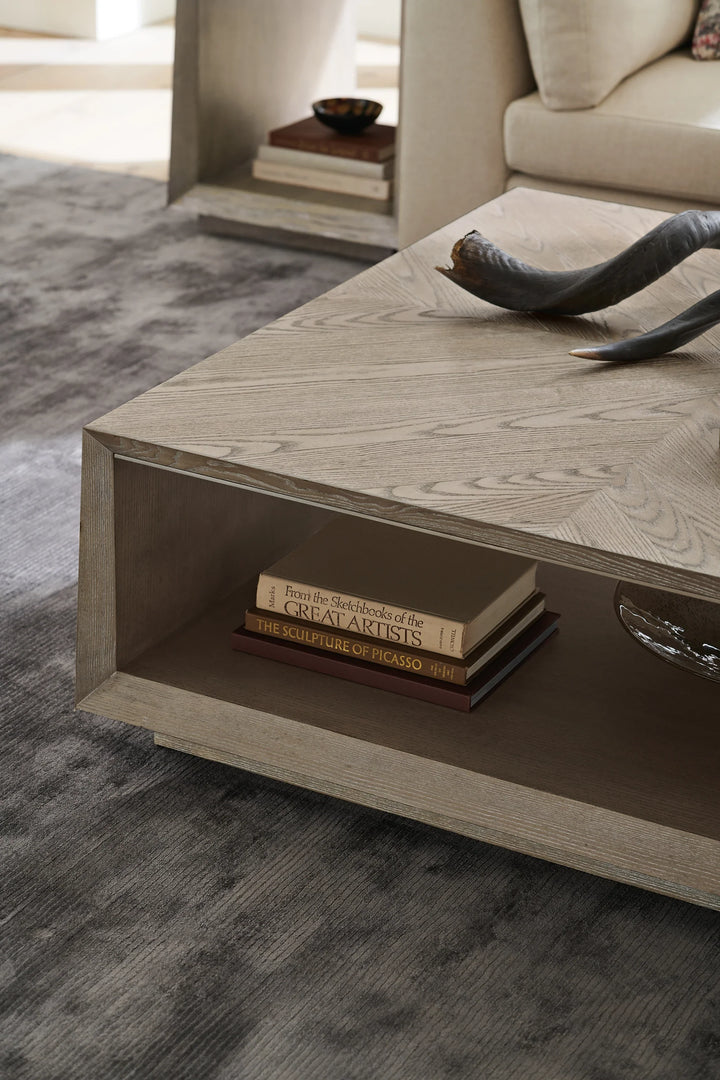 Boxcar Coffee Table - Caracole