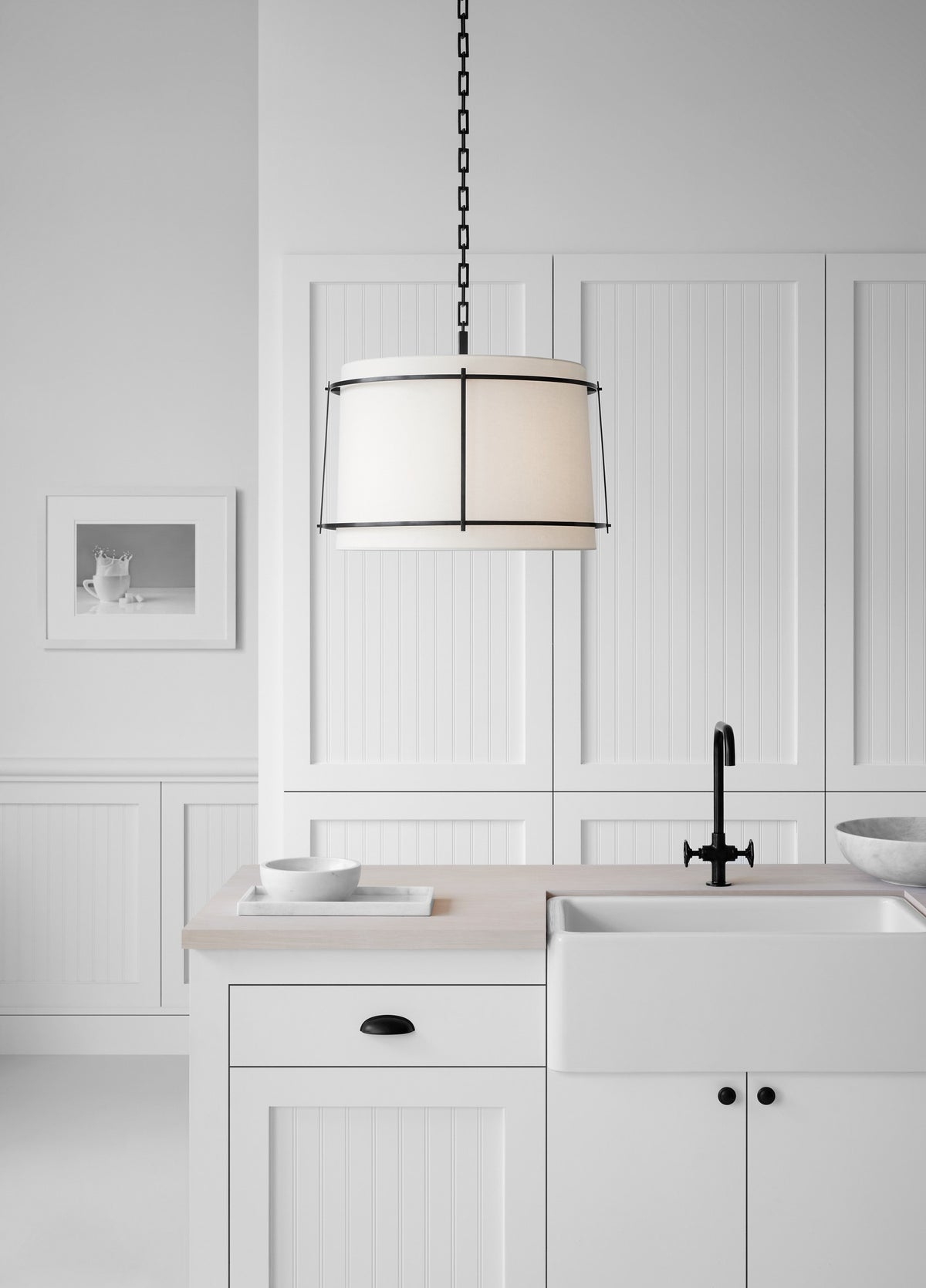 Callaway Large Taklampa — Carrier and Company for Visual Comfort & Co. miljöbild