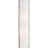 Polished Nickel with White Glass