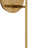 Hand-Rubbed Antique Brass with Clear Glass