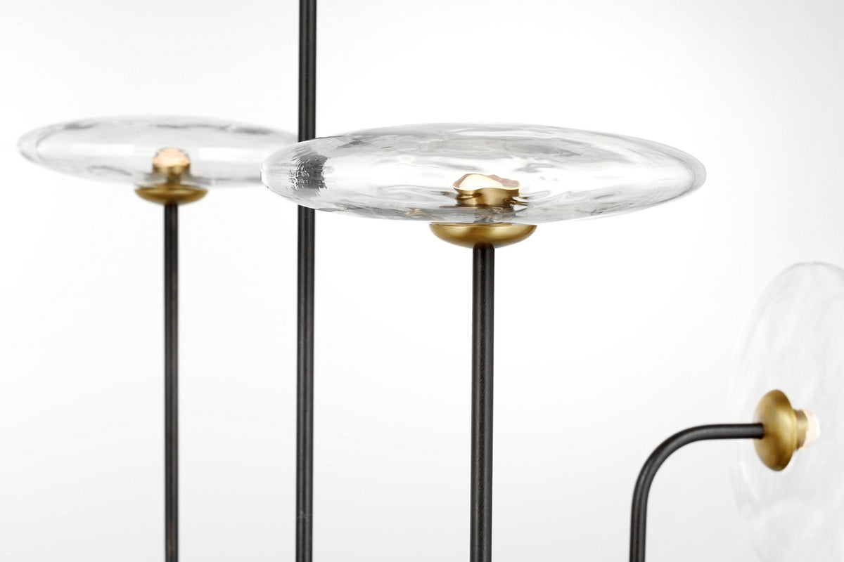 Calvino X-Large Arched Chandelier — Ian K. Fowler for Visual Comfort & Co. detail
