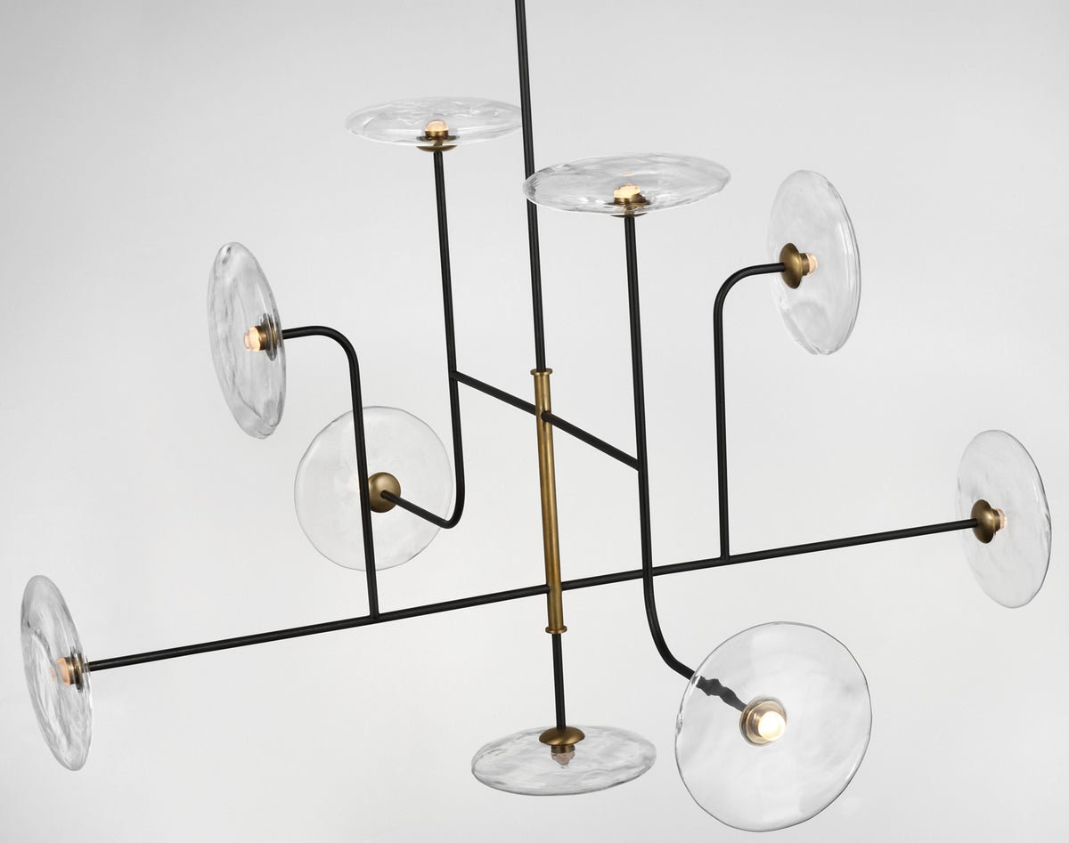 Calvino X-Large Arched Chandelier — Ian K. Fowler for Visual Comfort & Co. detail