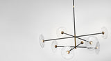 Calvino X-Large Radial Takkrona — Ian K. Fowler for Visual Comfort & Co. detaljbild