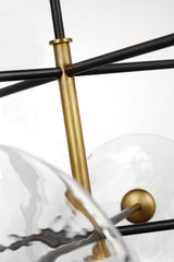 Calvino X-Large Radial Takkrona — Ian K. Fowler for Visual Comfort & Co. detaljbild