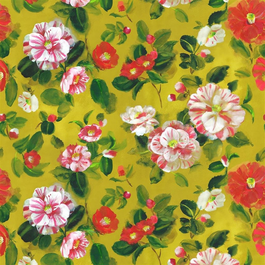 Camelia Velours- Mimosa Tyg