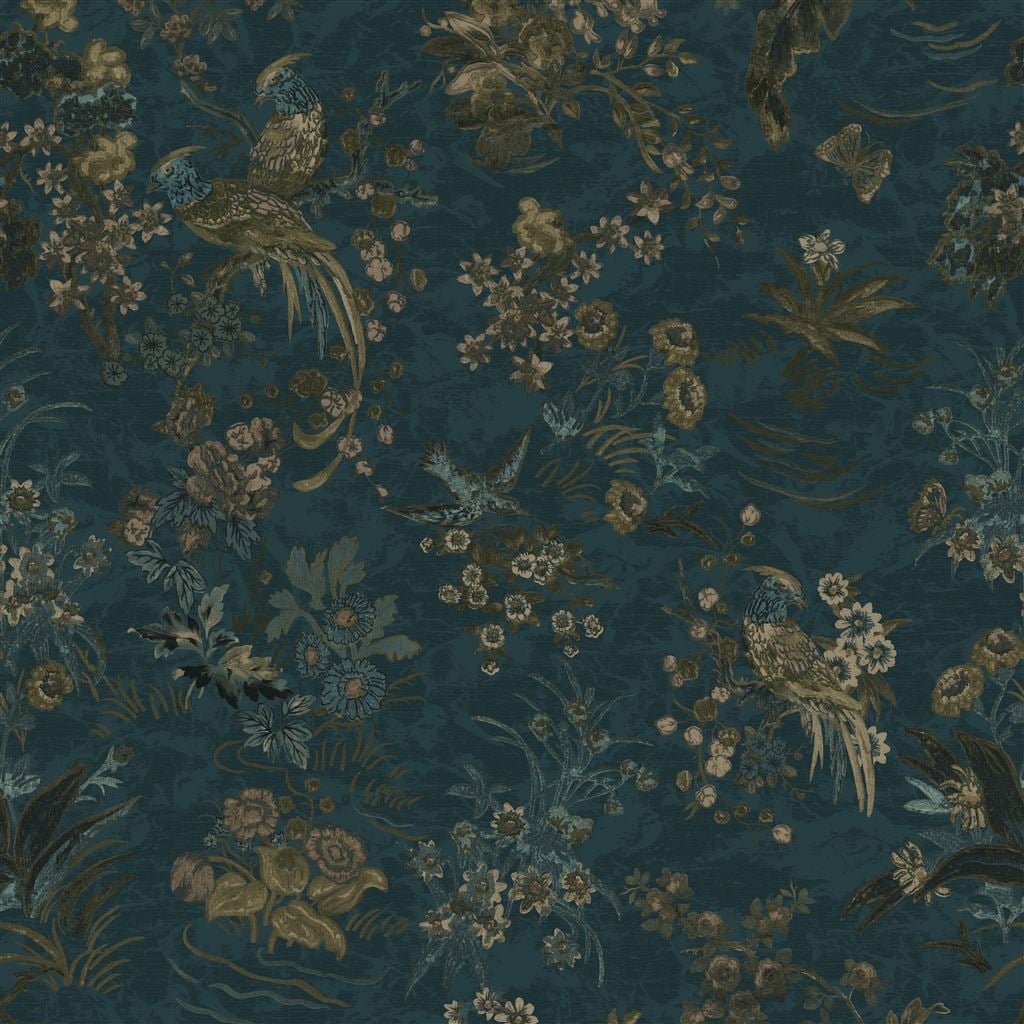 Campbell Floral Hedgerow — Ralph Lauren Home tyg