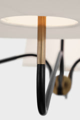Canto Grande Four Arm Chandelier — Thomas O'Brien for Visual Comfort & Co. detail