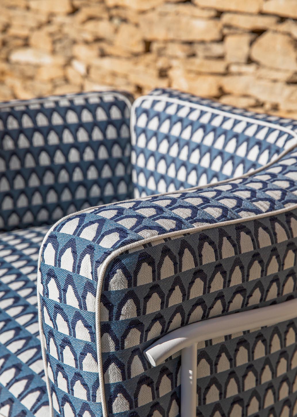 Caprera room setting — Pierre Frey fabric
