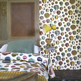 Captain Thomas Browns Shells Sepia Tapet — Designers Guild i miljö