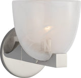 Carola Single Vägglampa Polished Nickel