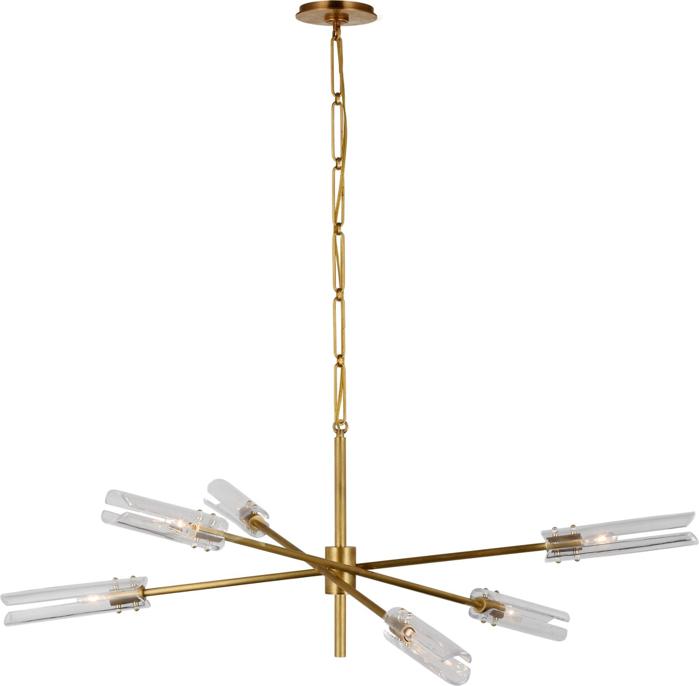 Casoria XL Radial Takkrona Antique-Burnished Brass