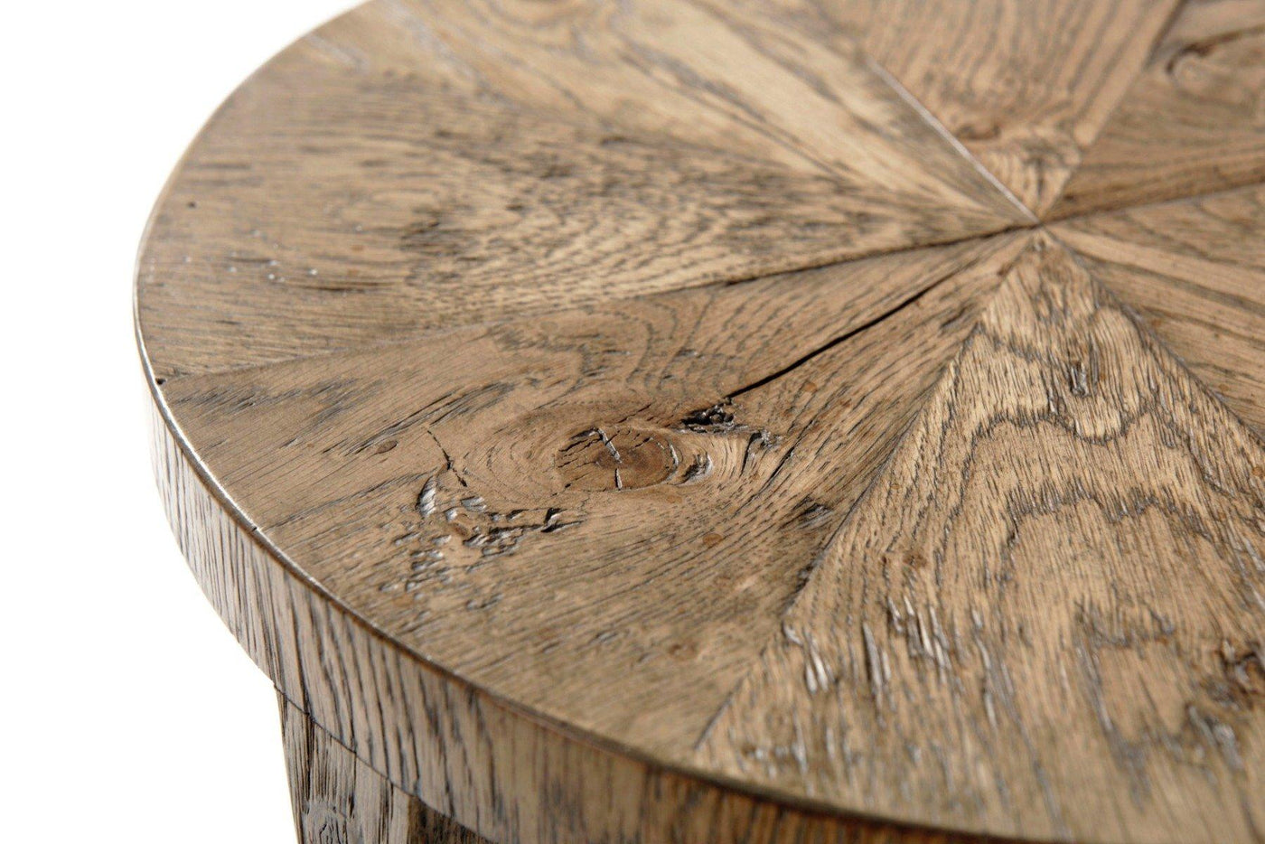 Round Accent Table Southfield in Echo Oak - theodore-alexander