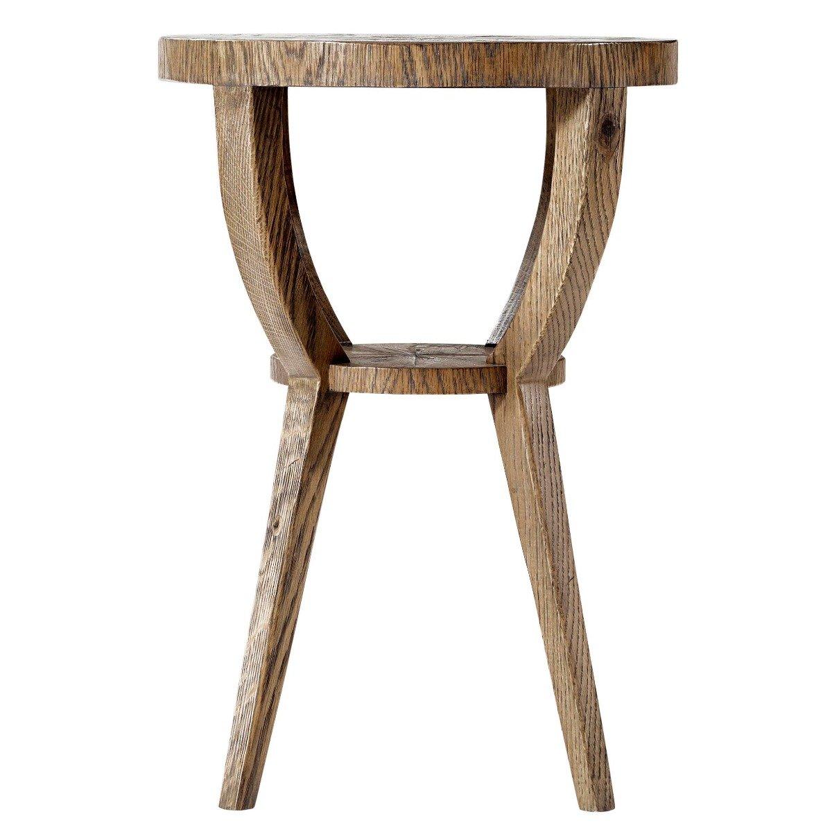 Round Accent Table Southfield in Echo Oak - theodore-alexander