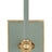 Celadon and Crystal with Linen Shade