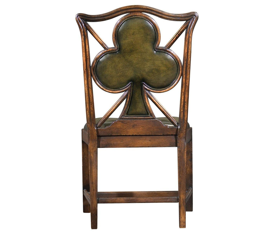 Chair Club Playing Card - English Green Leather