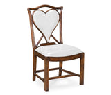 Chair Heart Playing Card - English Green Leather