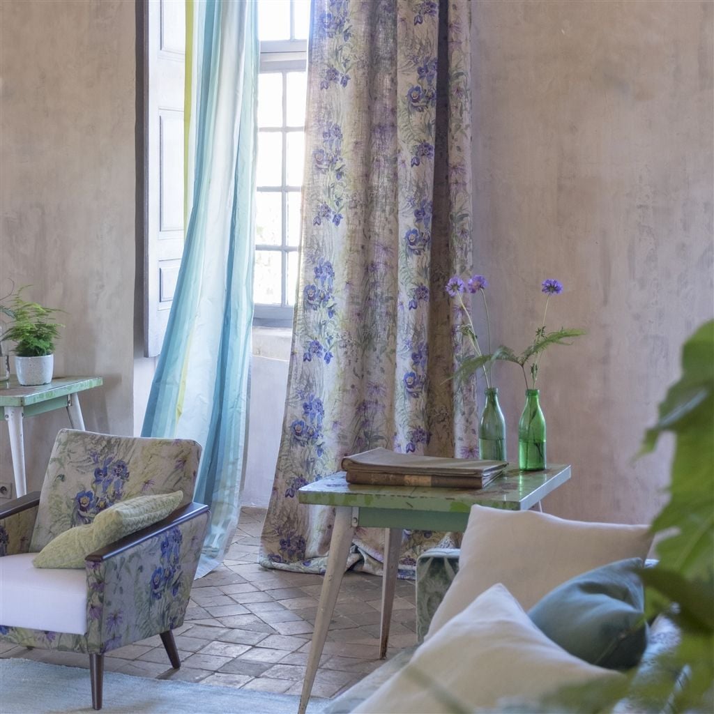 Champ De Fleurs Tyg — Designers Guild i miljö