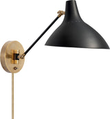 Charlton Vägglampa Black