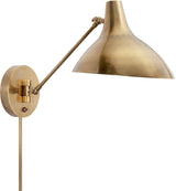 Charlton Vägglampa Antique-Burnished Brass