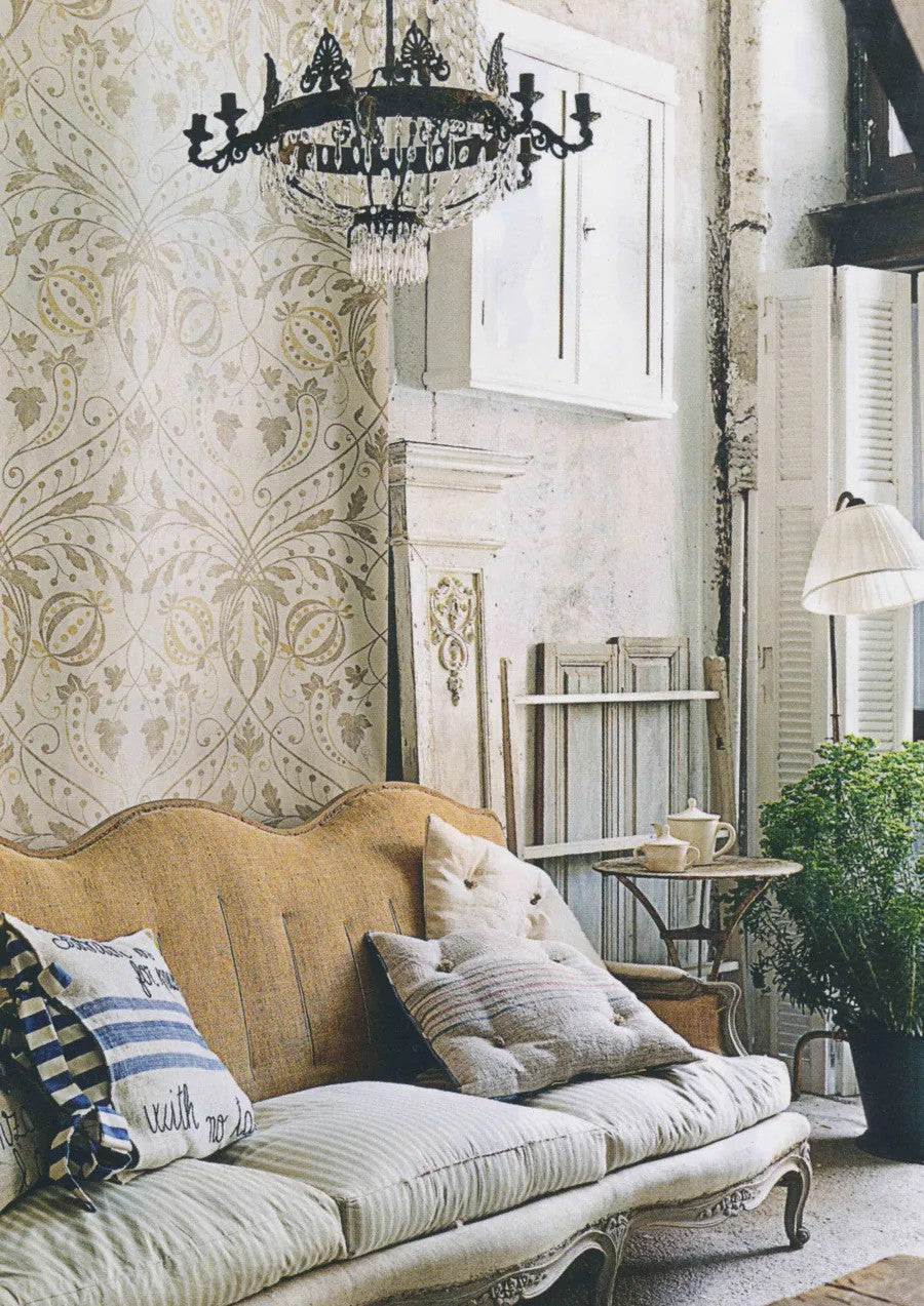 Chateau Gesso — Lewis & Wood tapet