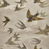 Chimney Swallows Sepia — Designers Guild tapet