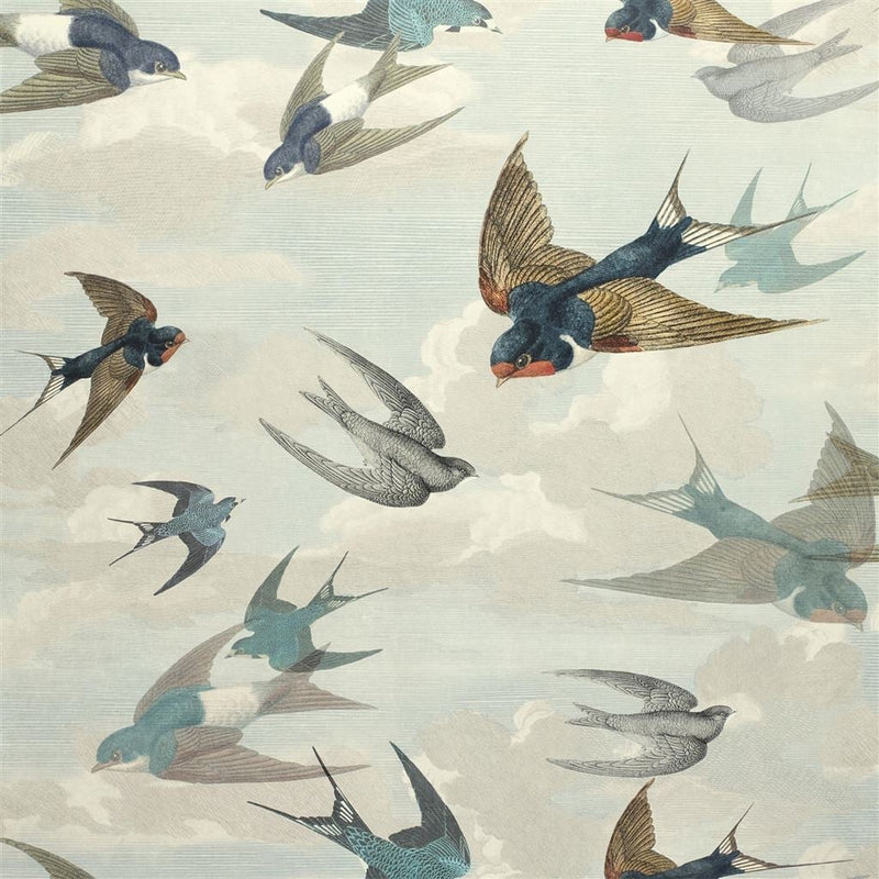 Chimney Swallows Tapet — Designers Guild