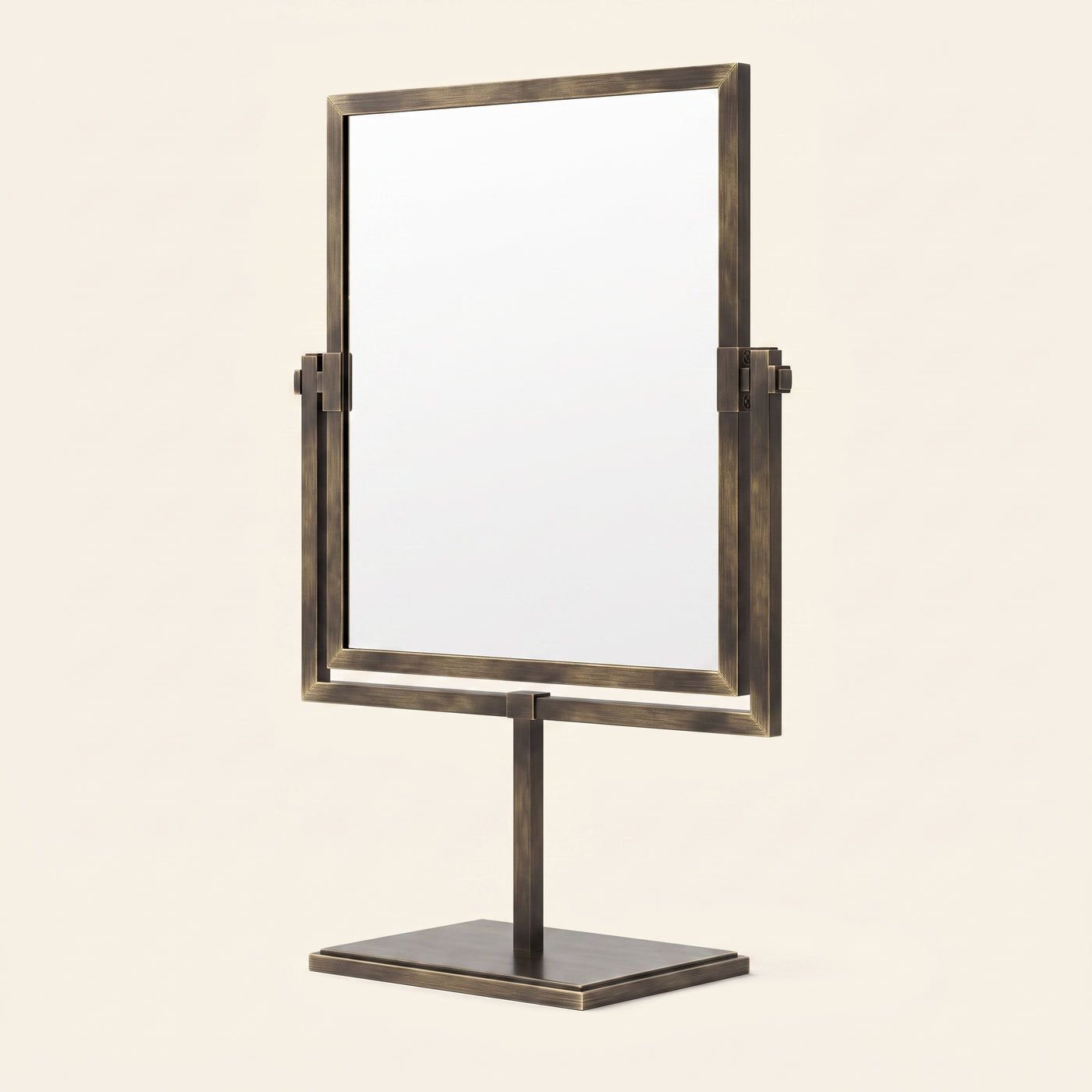 Claremont Sminkbordsspegel — Satin antik, olackad