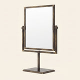 Claremont Sminkbordsspegel — Satin antik, olackad