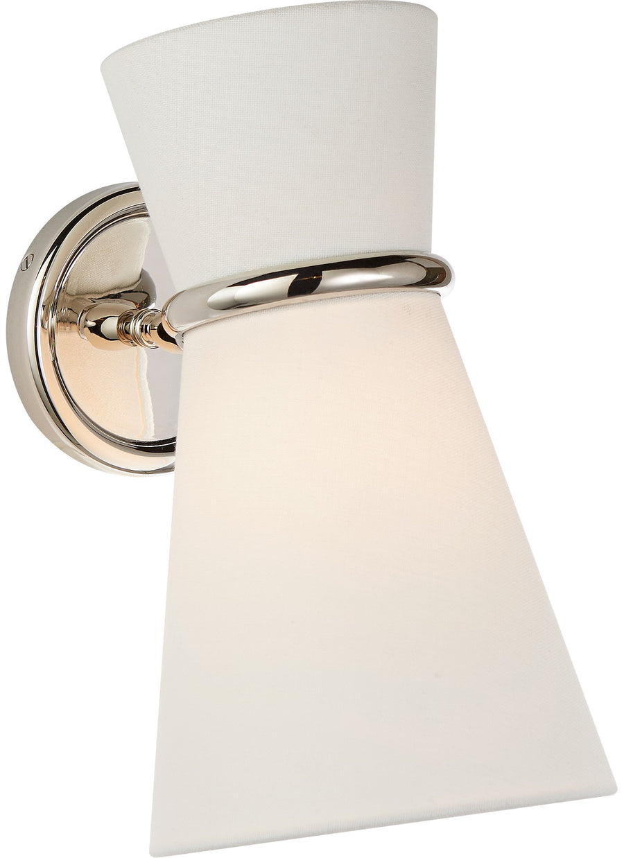 Clarkson Small Single Pivoting Vägglampa — Visual Comfort