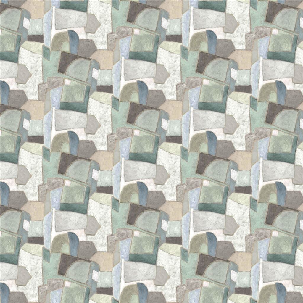 Clay Collage Ecru 01 — Designers Guild tapet
