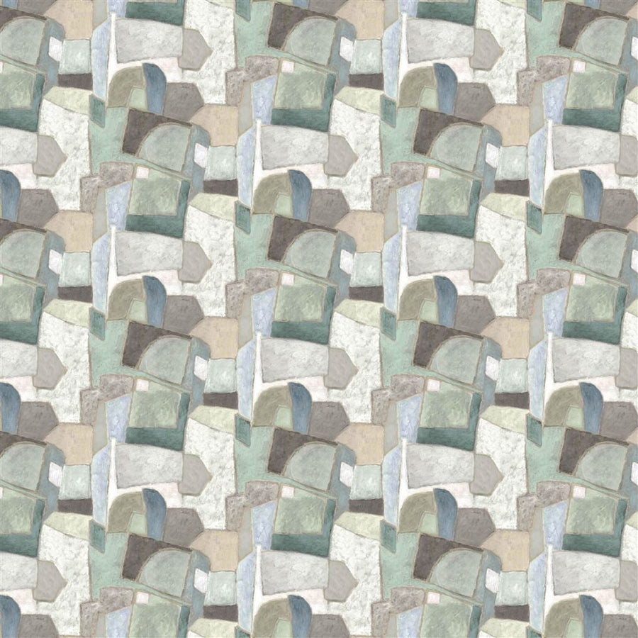 Clay Collage Ecru Tapet — Designers Guild