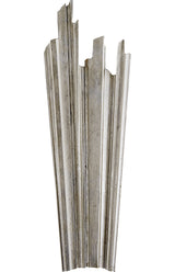 Claymore Vägglampa — Chapman & Myers for Visual Comfort & Co. — Burnished Silver Leaf
