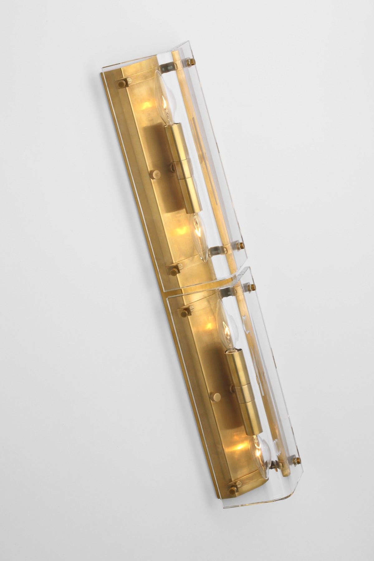 Clayton 25" Wall Vägglampa — Visual Comfort — Clear Glass / Utan ljuskälla detaljbild