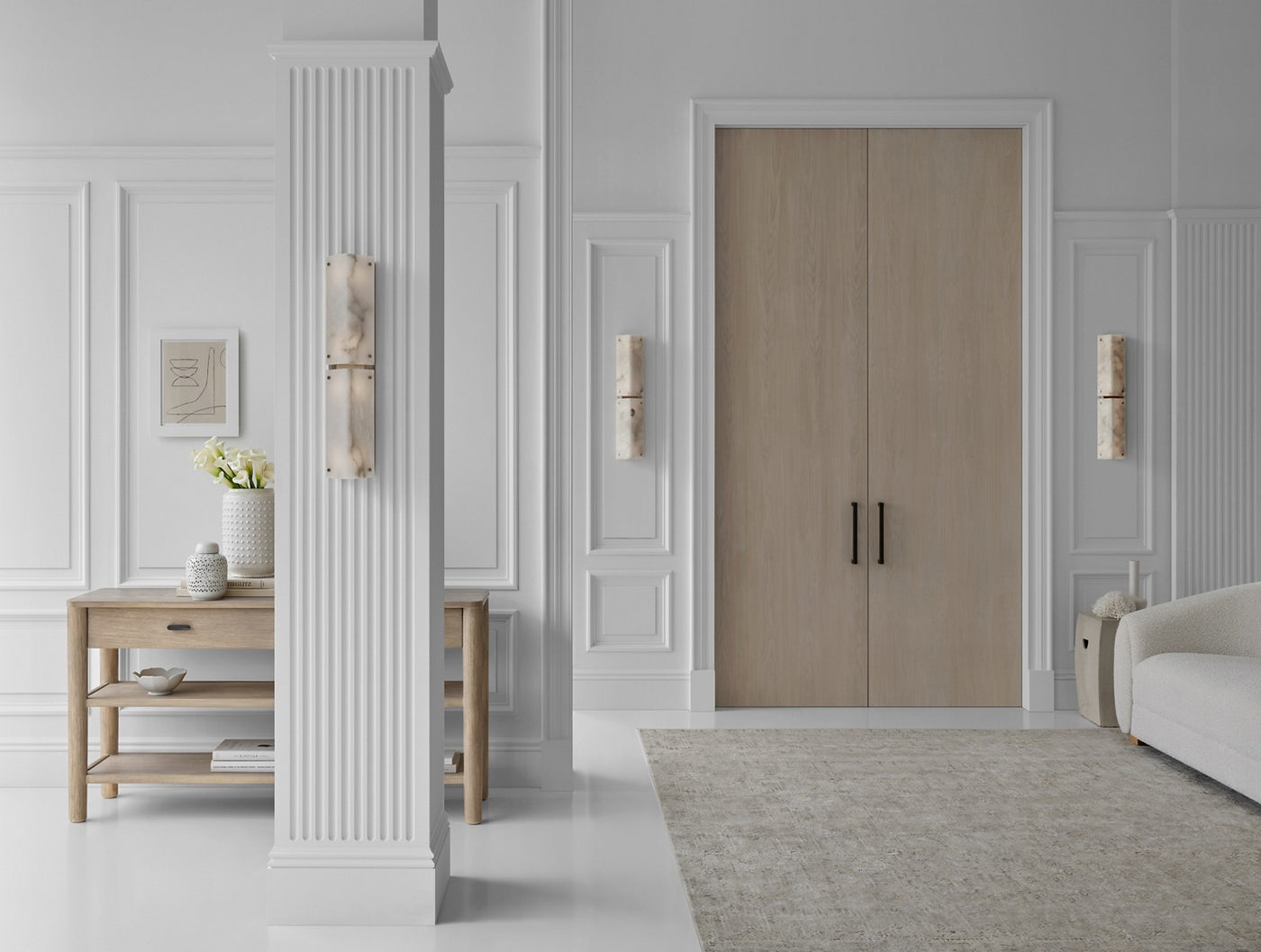 Clayton 25" Wall Vägglampa miljöbild