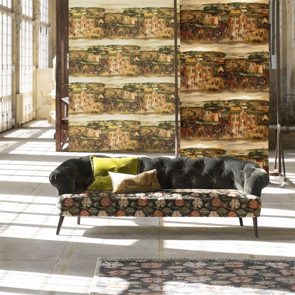 Cloth Of Gold Tapet — Designers Guild i miljö