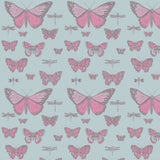 Butterflies & Dragonflies Tapetprov