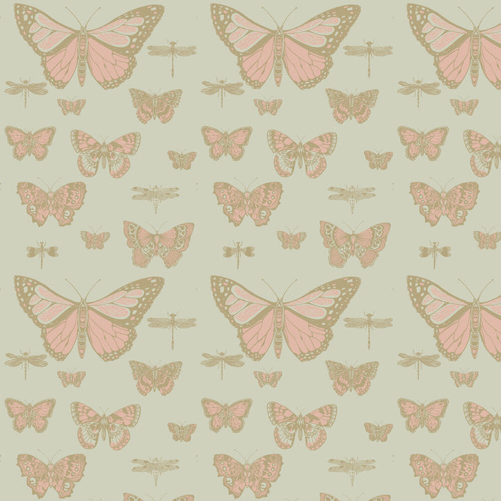 Butterflies & Dragonflies Tapetprov