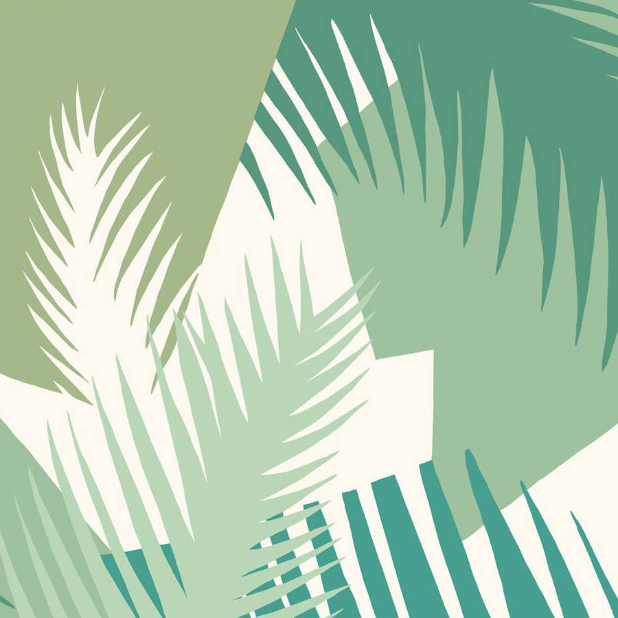 Deco Palm Tapetprov