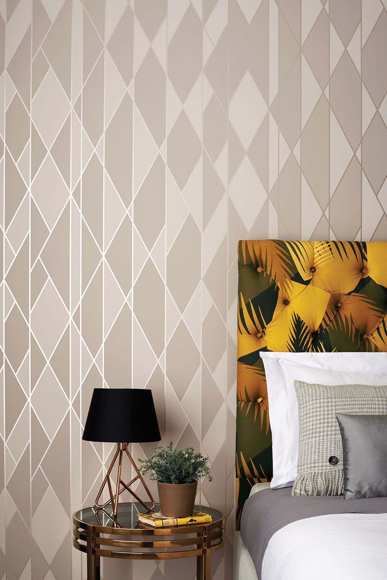 Oblique Tapet — Cole & Son i miljö