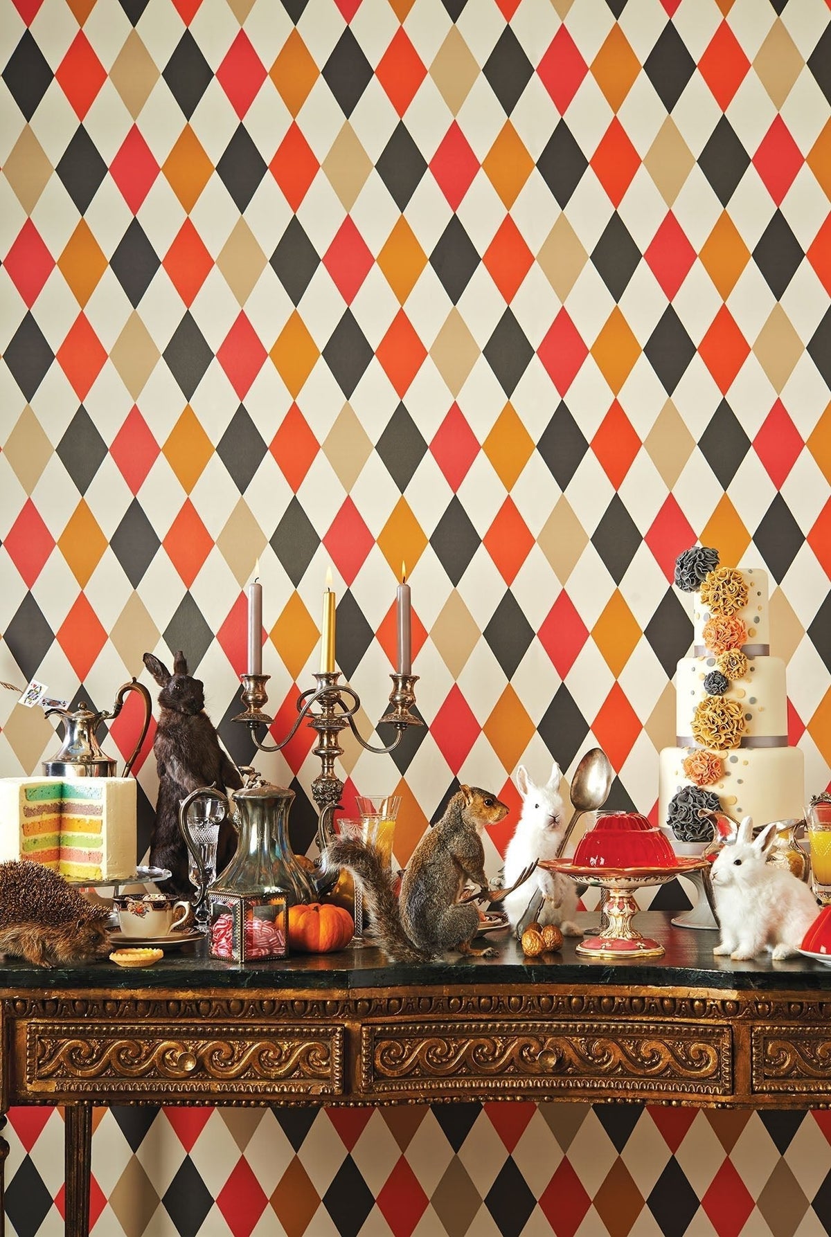 Punchinello Tapet — Cole & Son i miljö