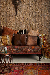 Zebrawood Tapet — Cole & Son i miljö