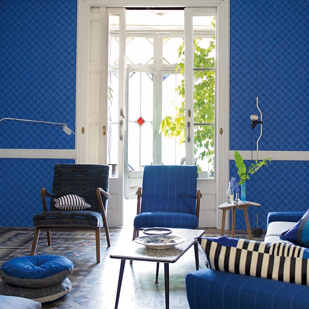 Collston Tyg — Designers Guild i miljö