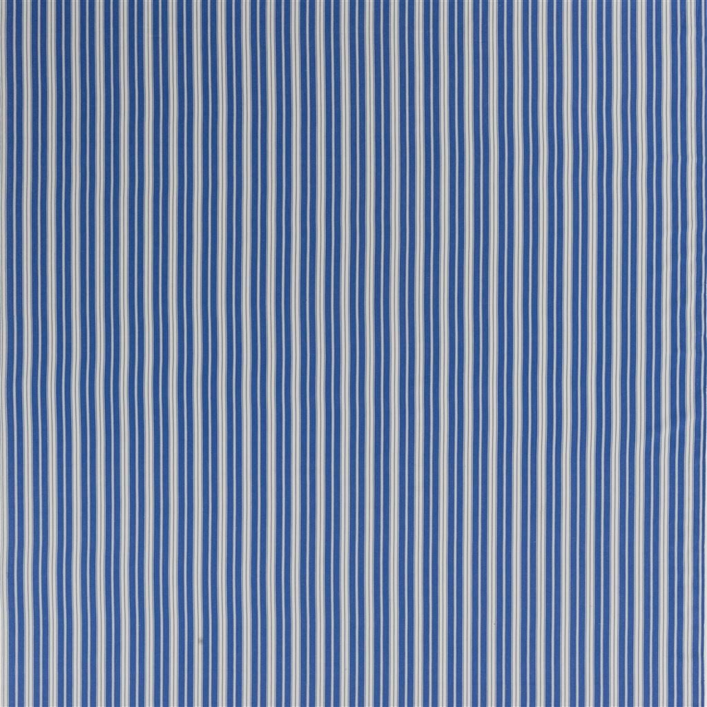 Conduit Stripe Cobalt — Designers Guild tapet