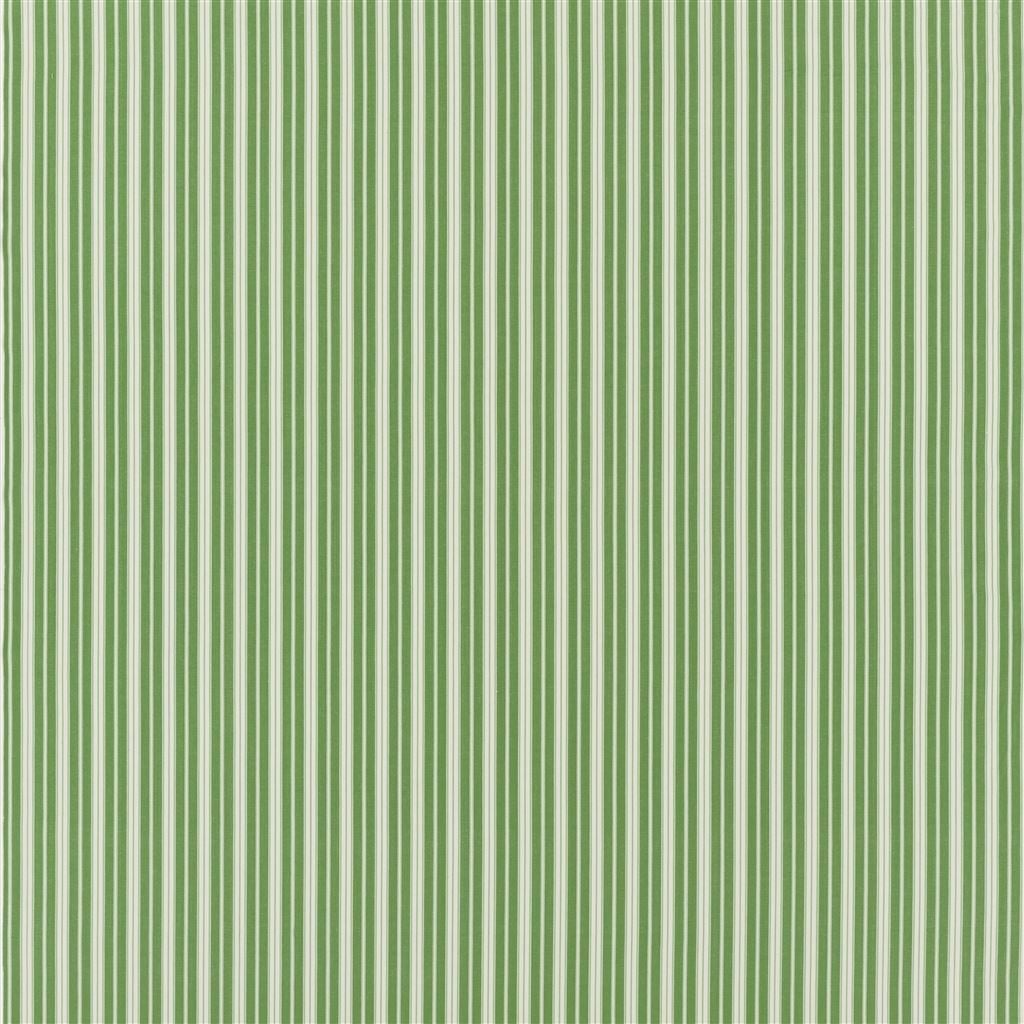 Conduit Stripe Emerald — Designers Guild tapet