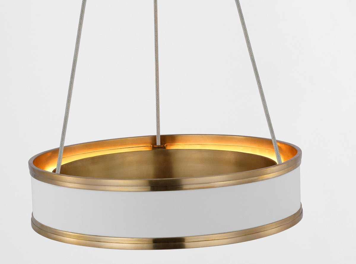 Connery 14" Ring Pendant detail