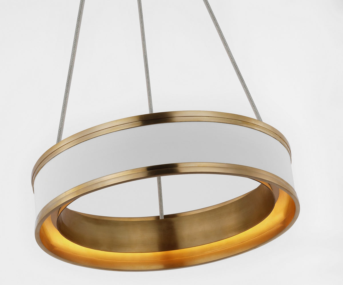 Connery 14" Ring Pendant detail