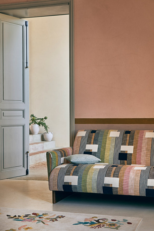 Copenhagen room setting — Pierre Frey fabric